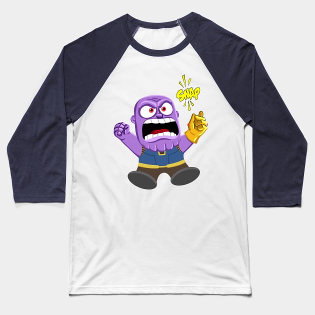 Snap Baseball T-Shirt by bovaart